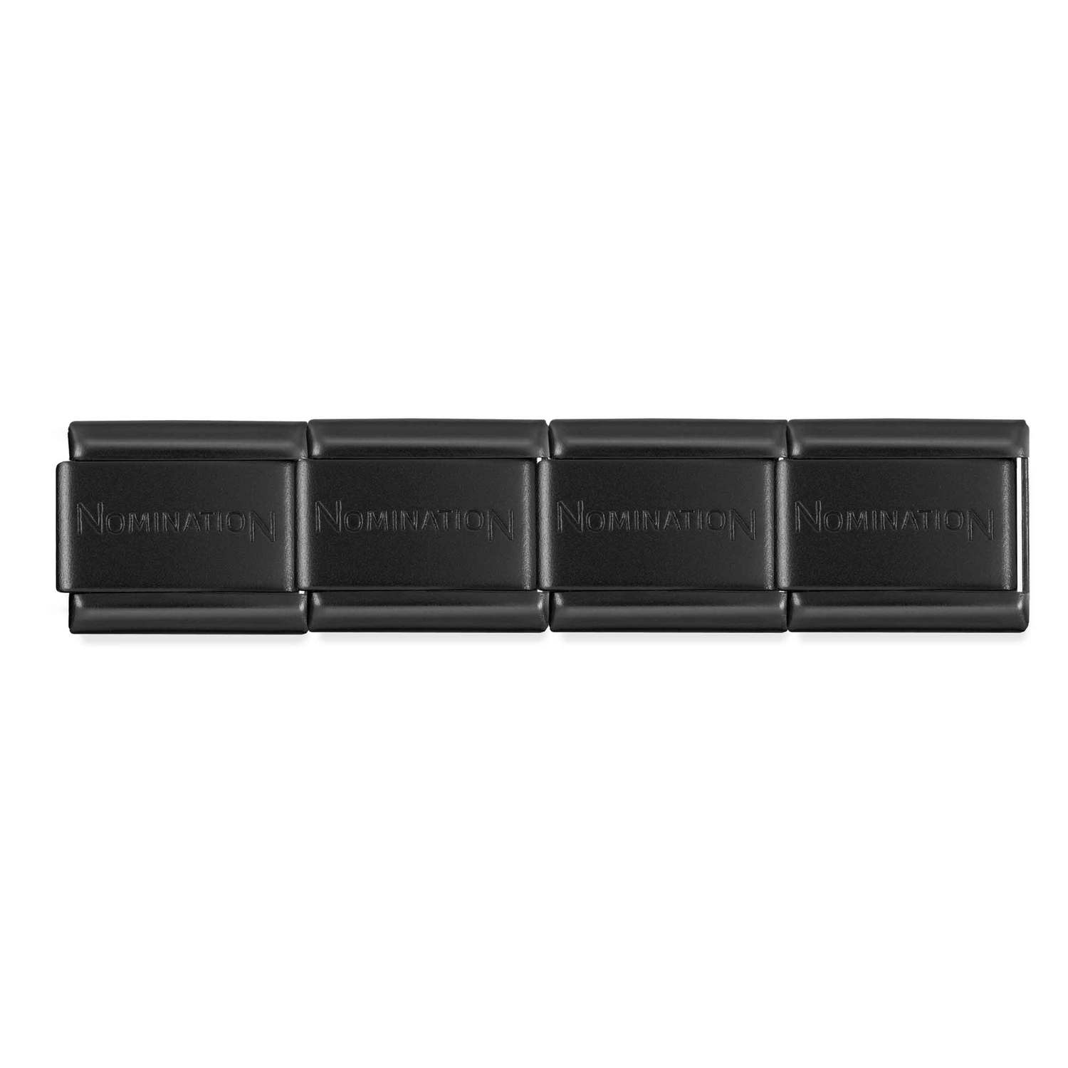 Nomination CLASSIC Black Matt Coloured Base Bracelets in stainless steel