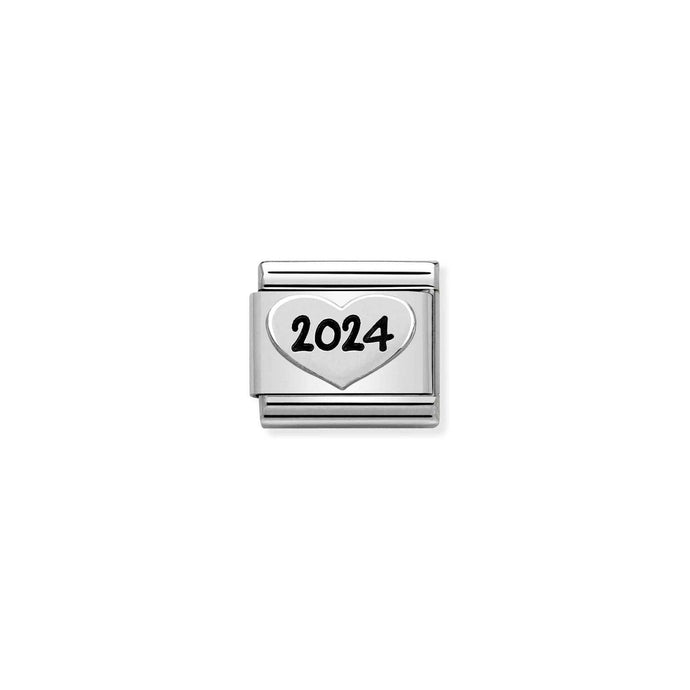 Nomination Classic OXIDIZED SYMBOLS in Silver Heart 2024 Charm