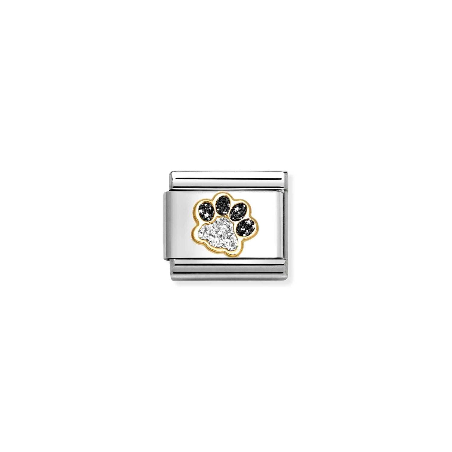 Nomination Classic Gold Pawprint Charm