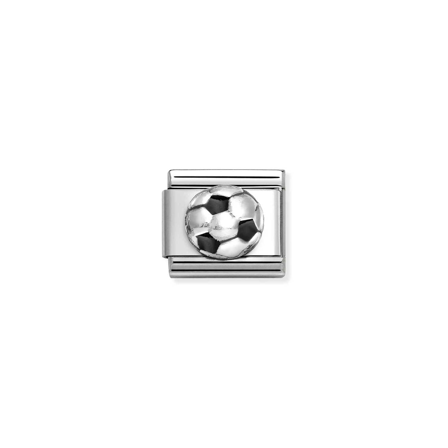 Nomination Classic Silver Soccer ball Charm