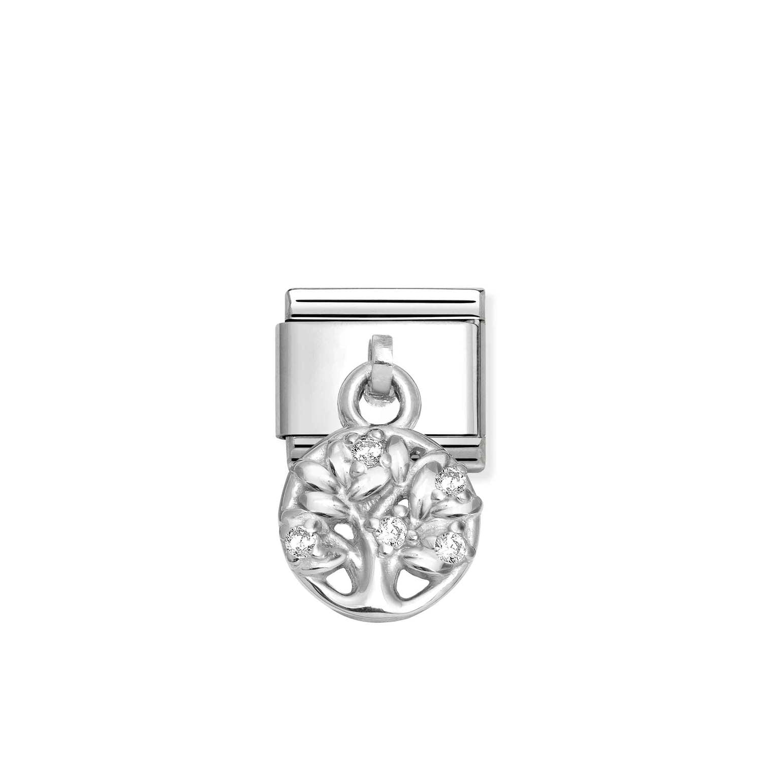 Nomination Classic CHARMS stainless Silver Tree of life Charm