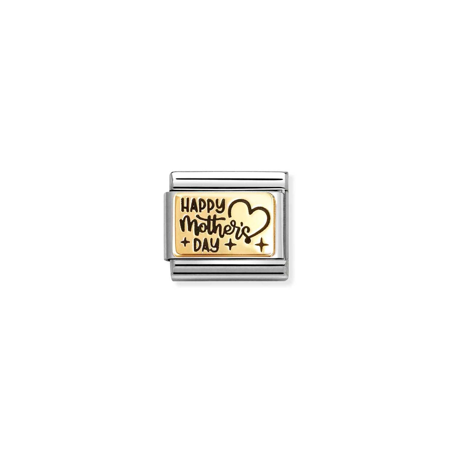 Nomination Classic Gold Happy mother's day Charm