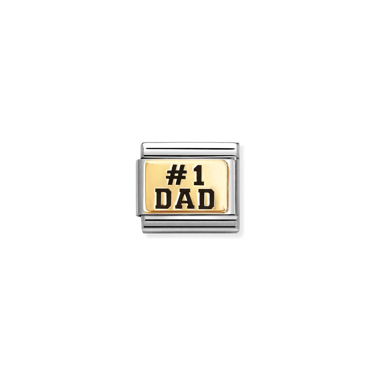 Nomination Classic Gold Dad n1 Charm