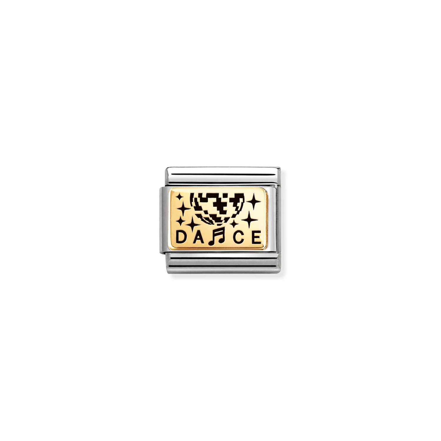 Nomination Classic Gold Strobe ball Charm