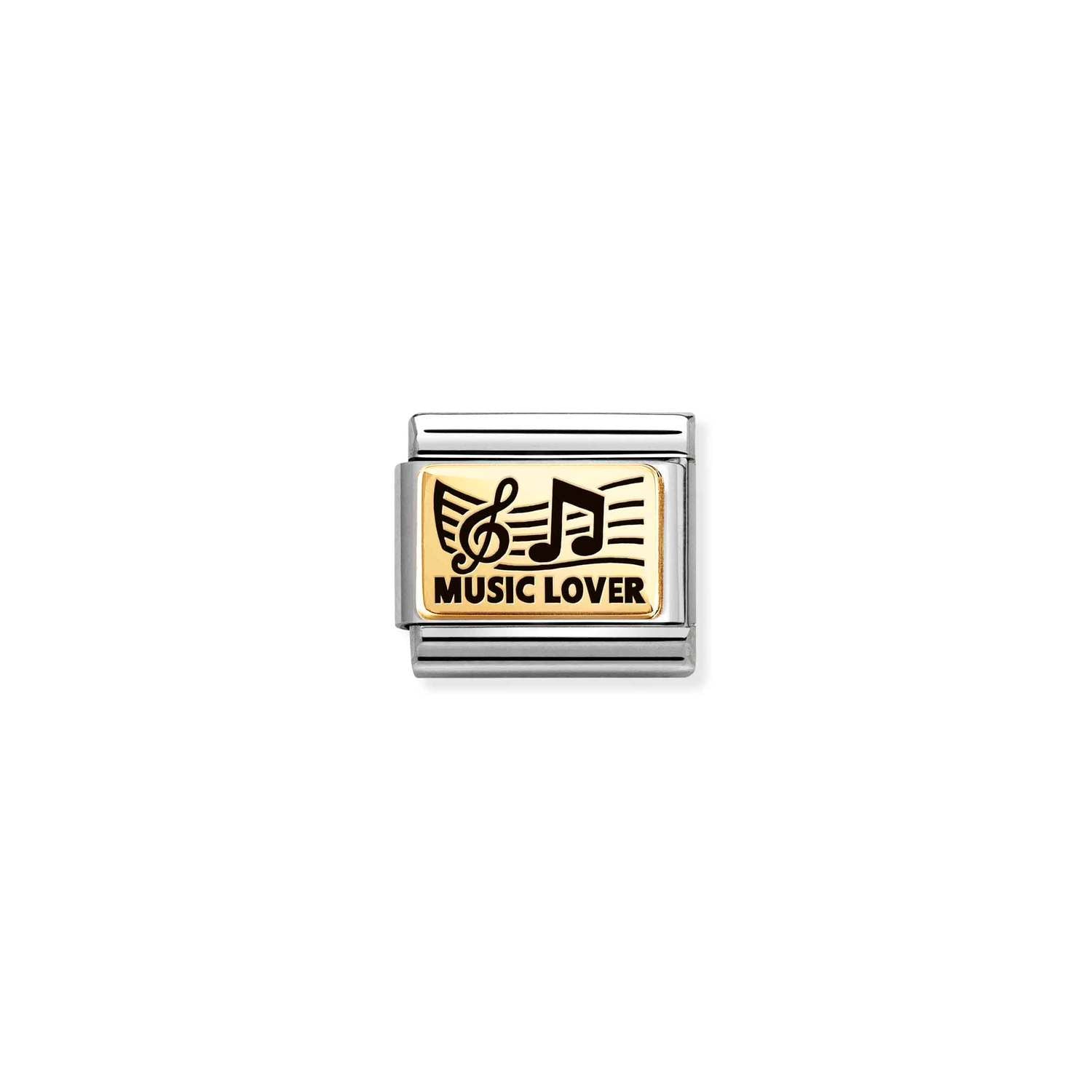 Nomination Classic Gold Music lover Charm