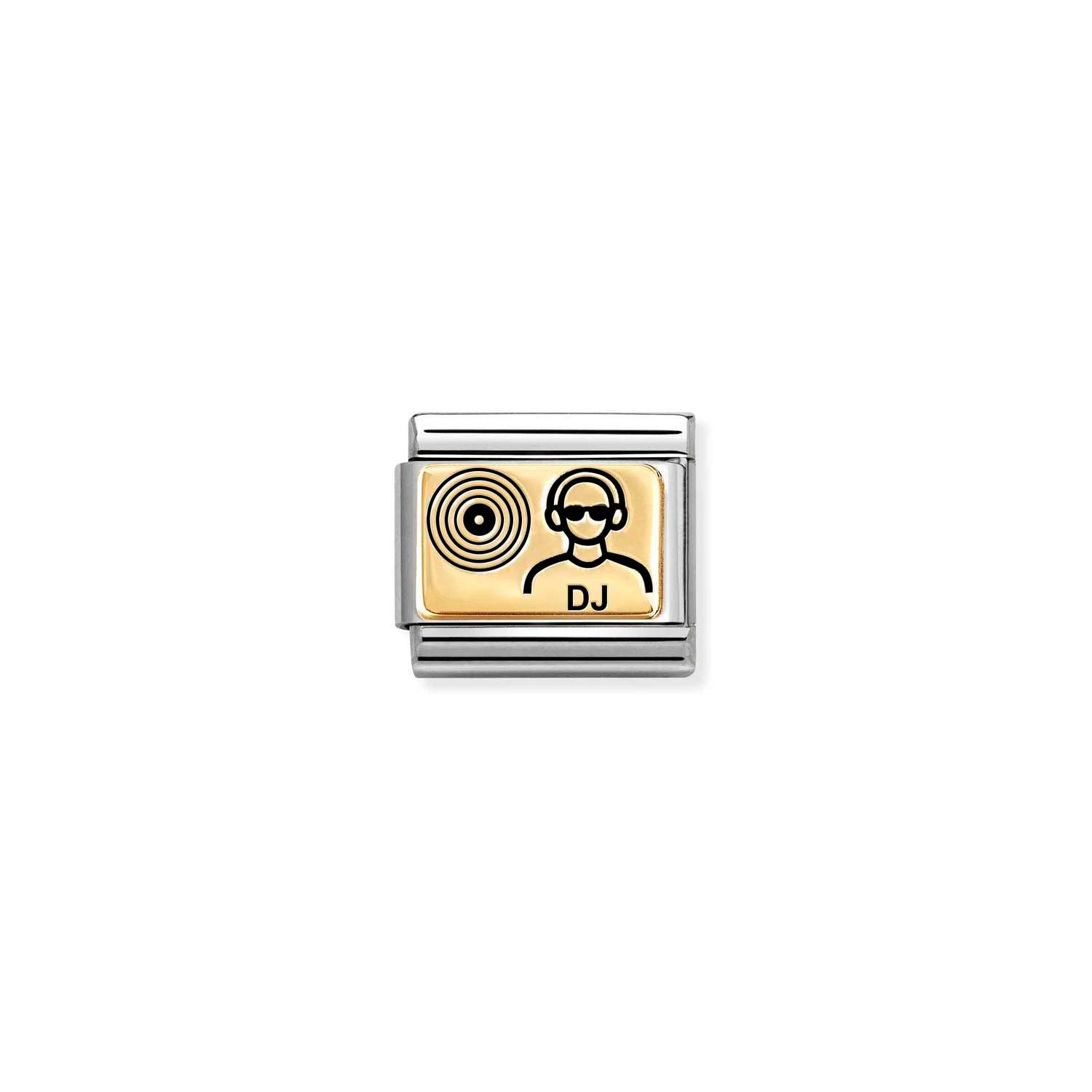 Nomination Classic Gold DJ Charm