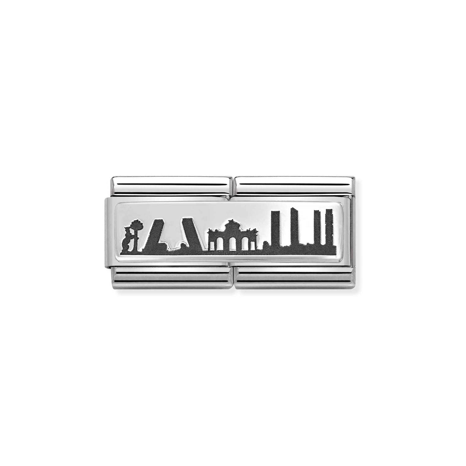 Nomination Classic DOUBLE SPECIAL Silver CUSTOM (17-17 Charm