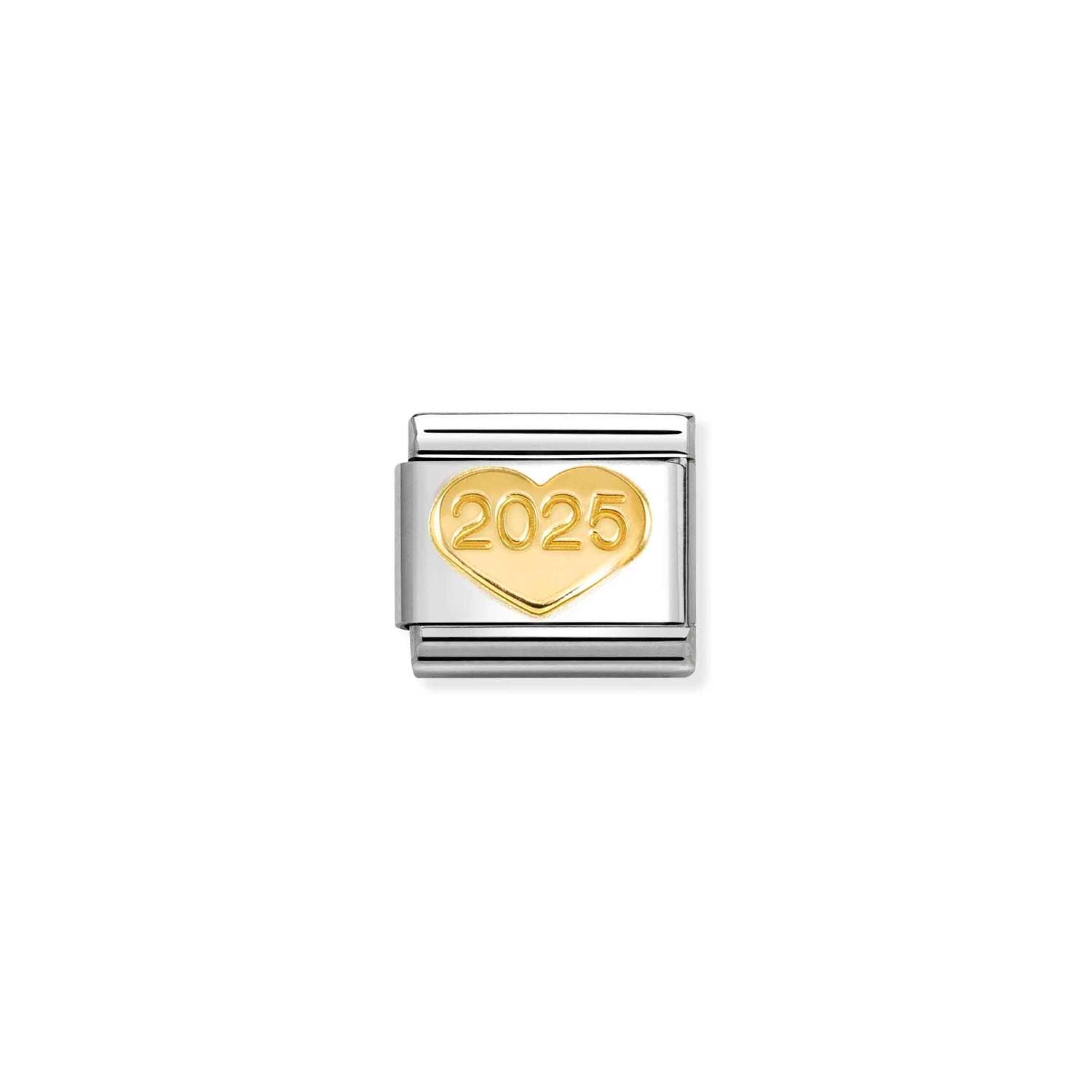 Nomination Classic Gold Heart 2025 Charm