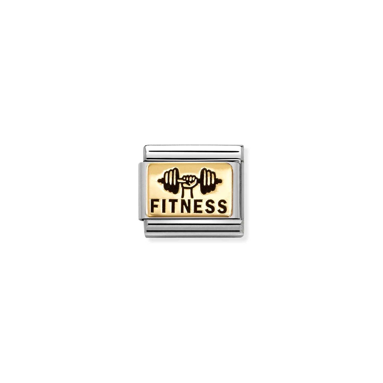 Nomination Classic Gold Fitness Charm