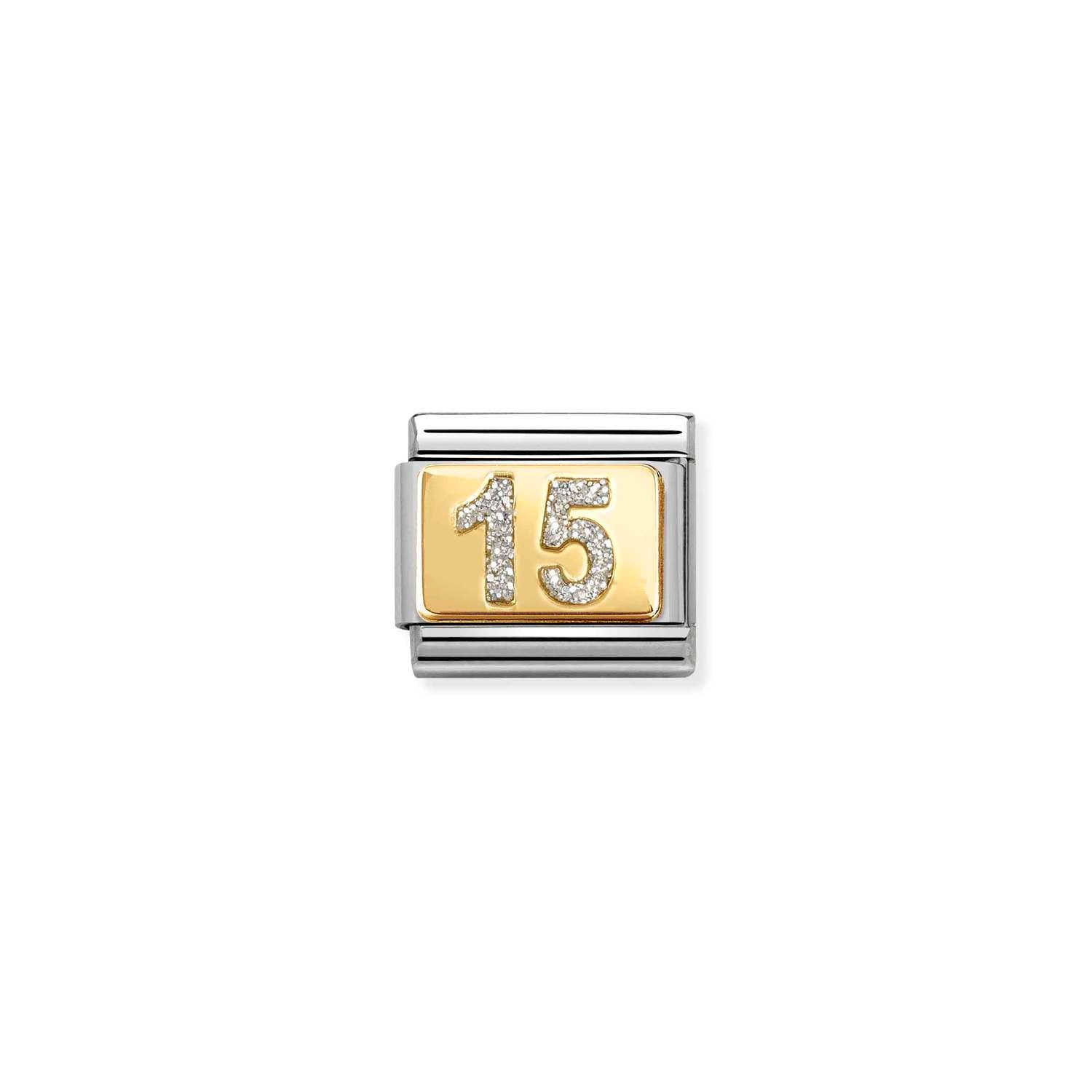 Nomination Classic Gold 15 Glitter Charm