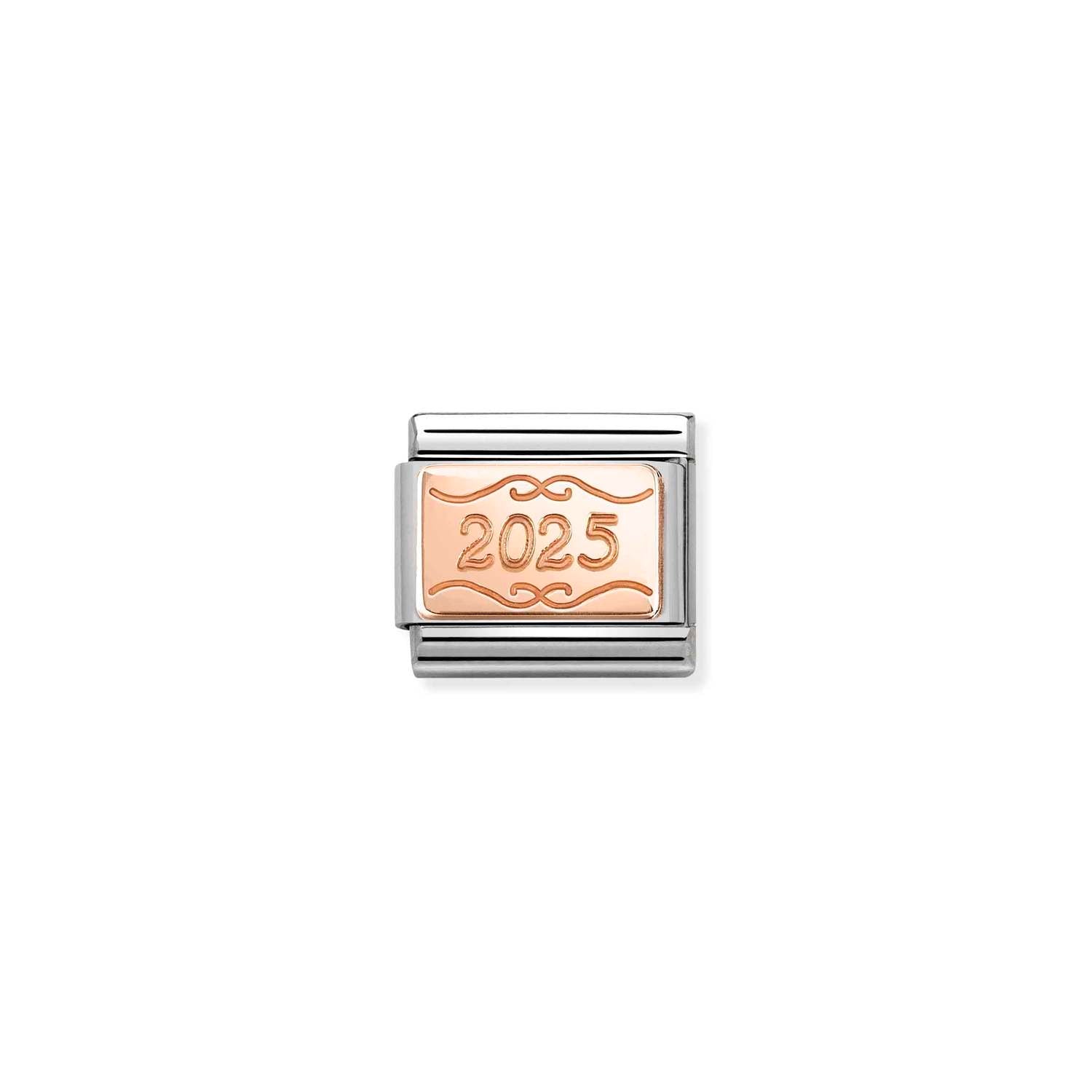 Nomination Classic PLATES 9ct Rose Gold CUSTOM Plate 2025 Charm