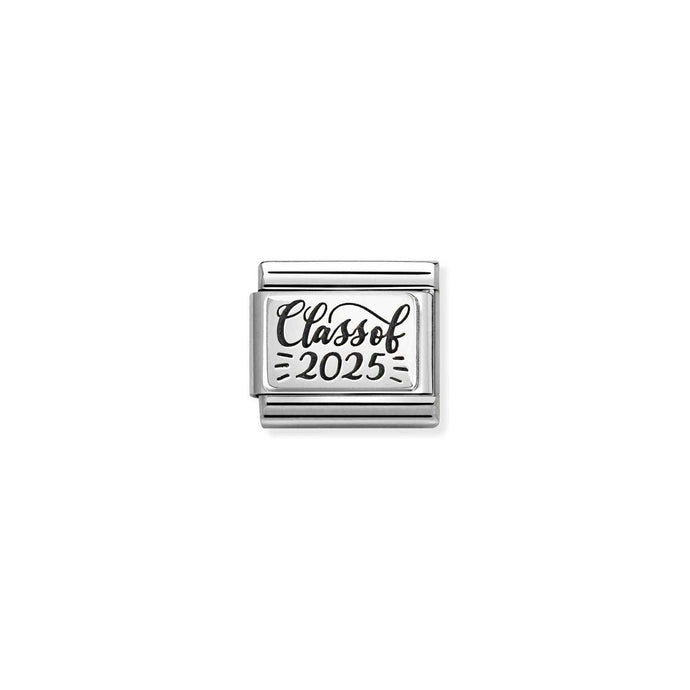 Nomination Classic PLATES OXIDIZED Silver Class of 2025 Charm