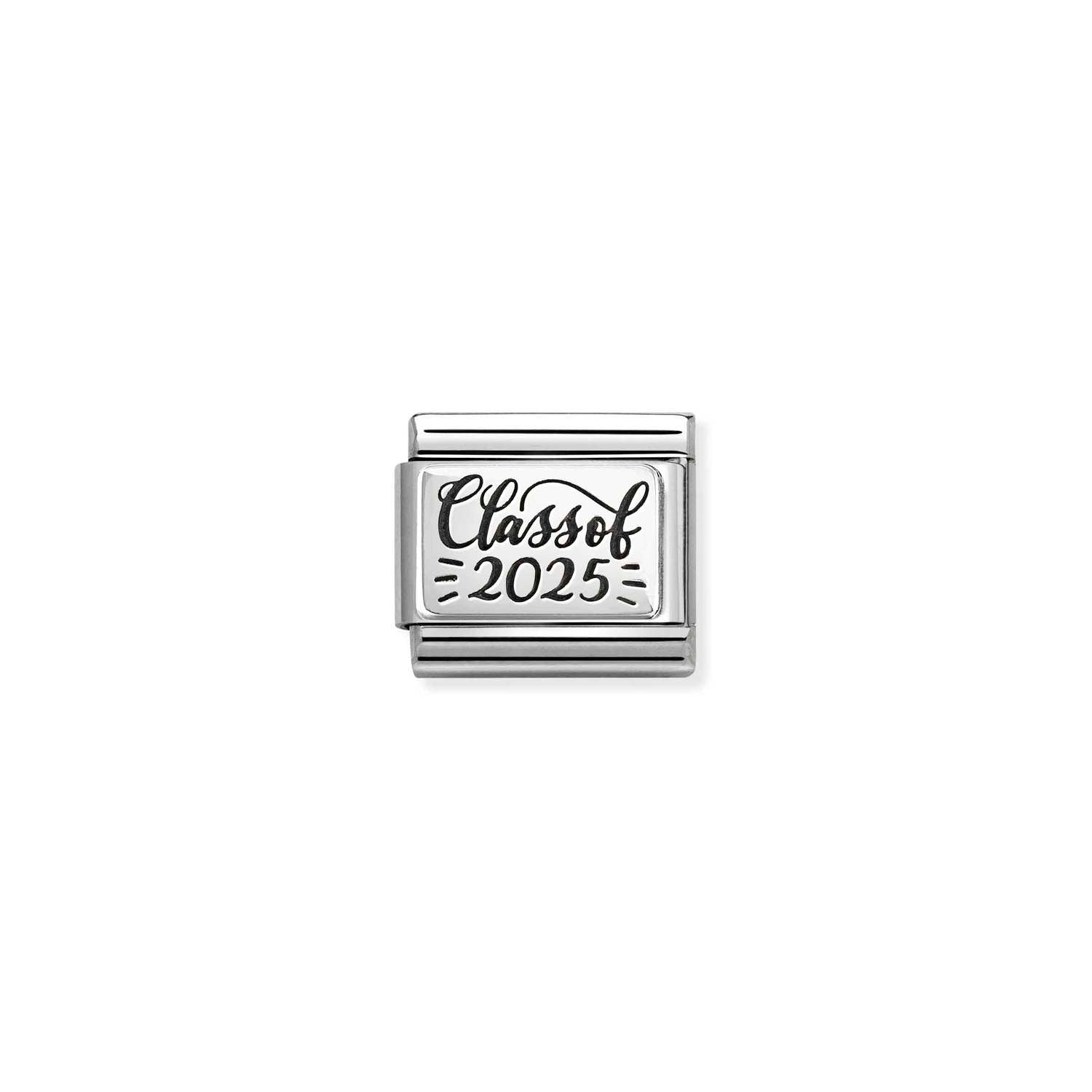 Nomination Classic PLATES OXIDIZED Silver Class of 2025 Charm