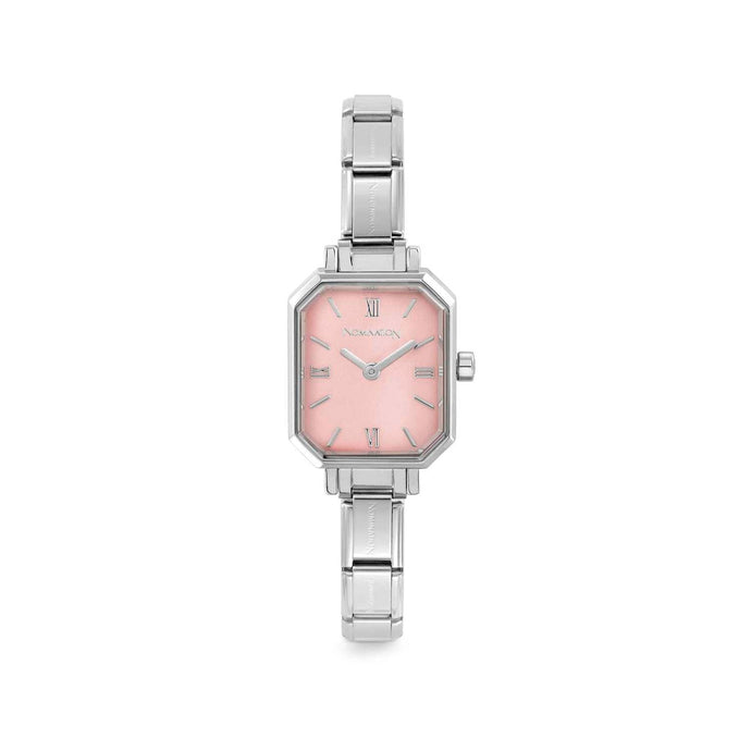 Nomination Paris Rectangular watch Pastel pink