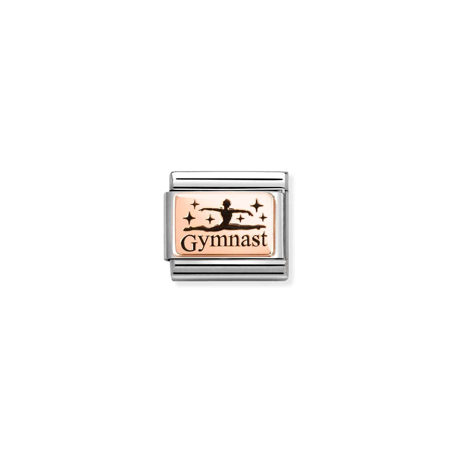 Nomination Classic Rose Gold Gymnast Charm