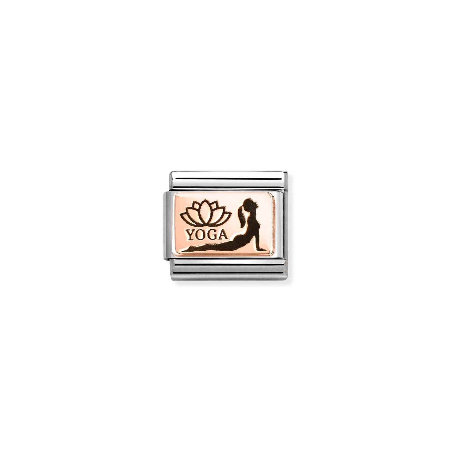 Nomination Classic Rose Gold Yoga Pose Charm