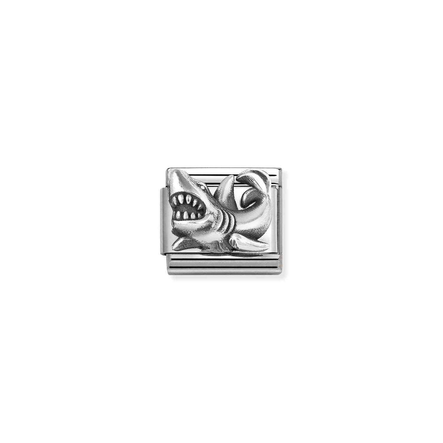 Nomination Classic Silver Shark Charm