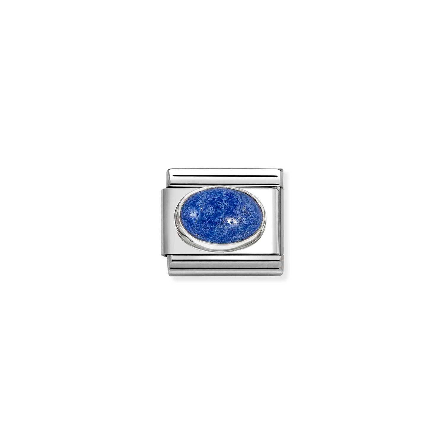 Nomination Classic Silver Lapis Lazuli Charm