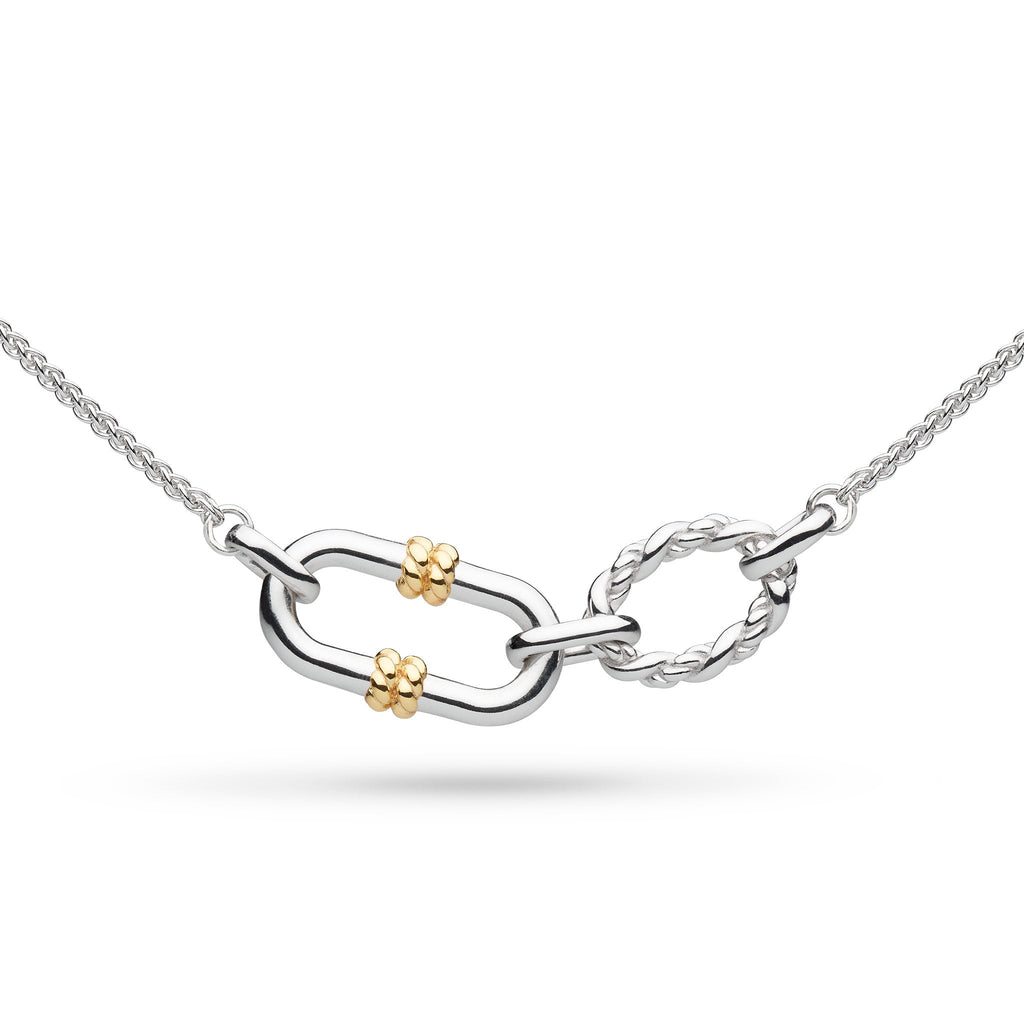 Marina Rope Link Duo Golden Necklet