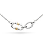 Marina Rope Link Duo Golden Necklet