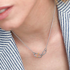 Marina Rope Link Duo Golden Necklet