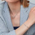 Marina Rope Link Duo Golden Necklet