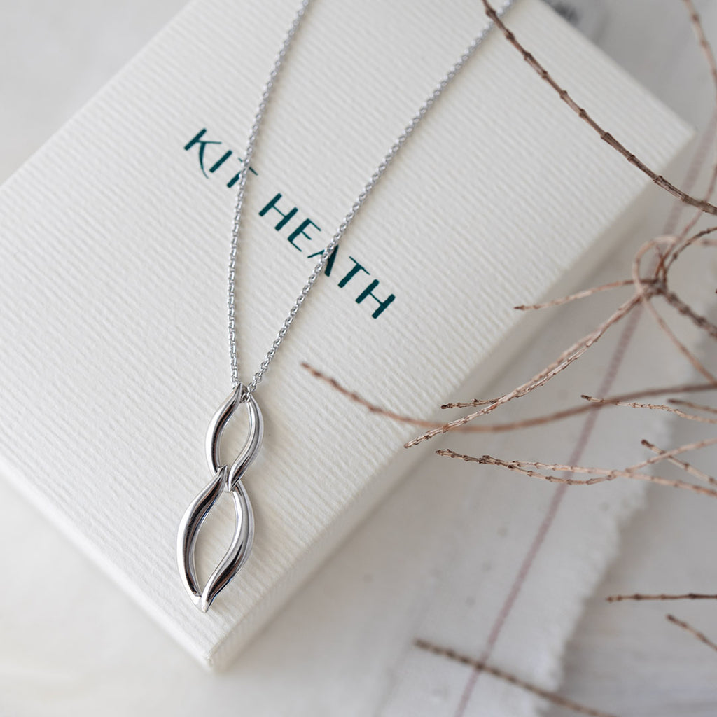 Entwine Twine Link Duo Link 18" Necklace