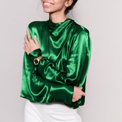 Green Dial Yellow Watch Valeria