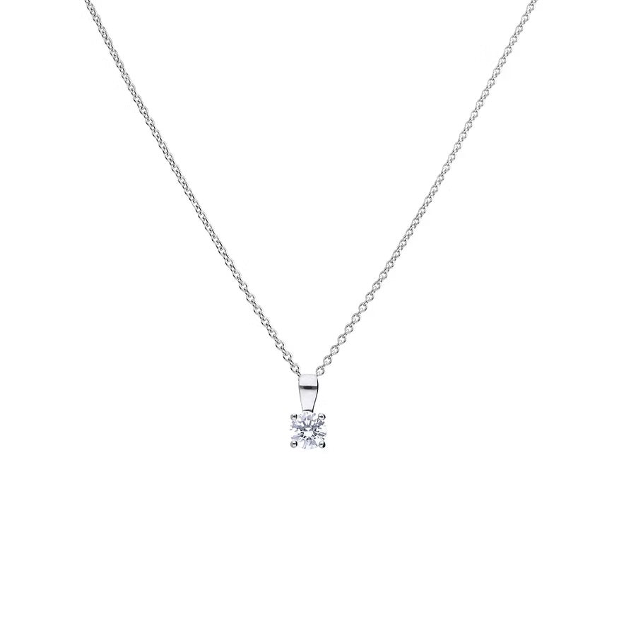 Diamonfire Four Claw 0.50ct Pendant