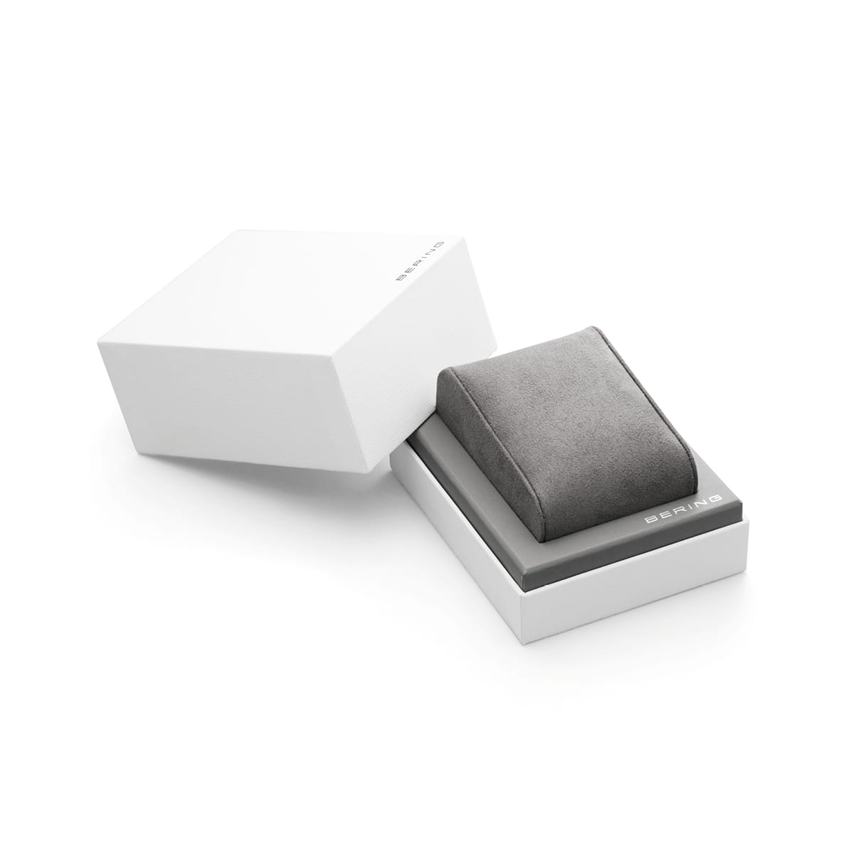 BERING Titanium Blue Dial Silver Ladies Watch 15630-707