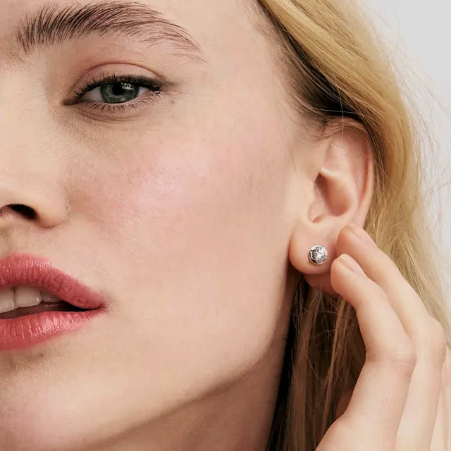 Cosmic Love Circle Earrings