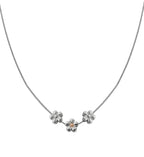 Clogau® Nature's Wonder Sterling Silver Forget-Me-Not Adjustable Necklace