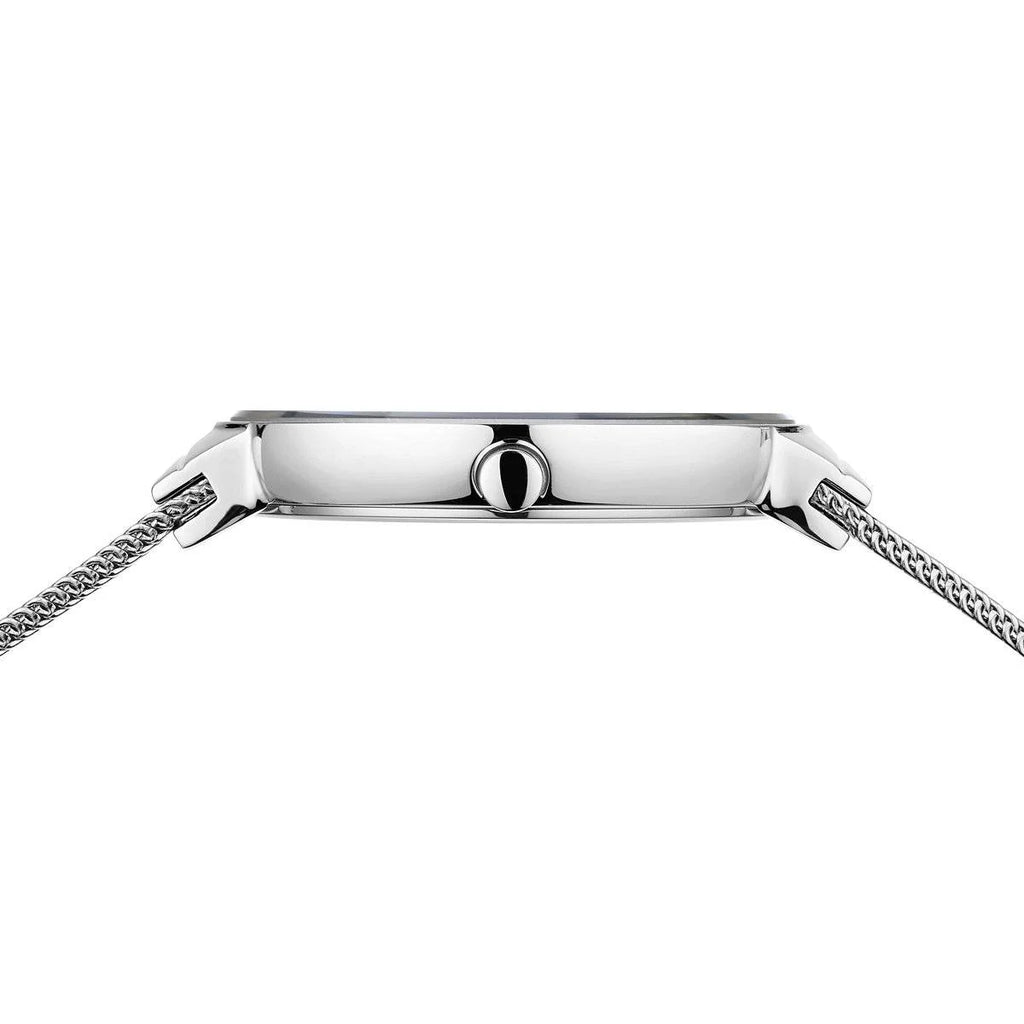 Bering Ladies Silver Watch with Diamond 10135-000