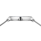 Bering Ladies Silver Watch with Diamond 10135-000