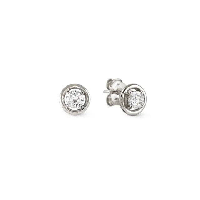 Cosmic Love Circle Earrings