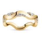 Ellera Waves Gold Altro Ring