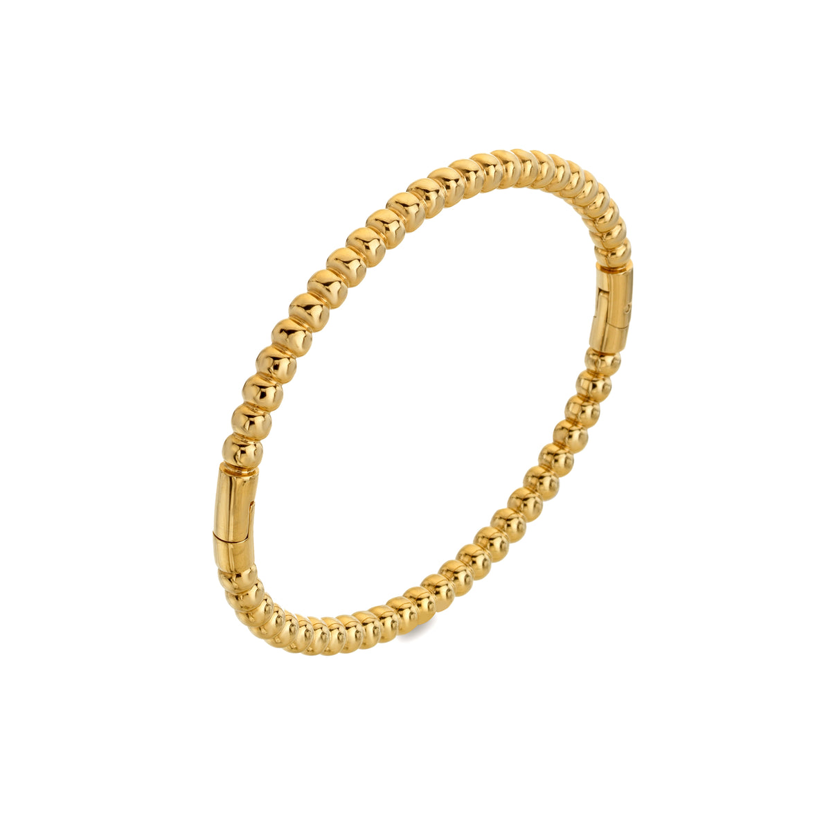 AVA & SKY Bubble Gold Plated Waterproof Bangle