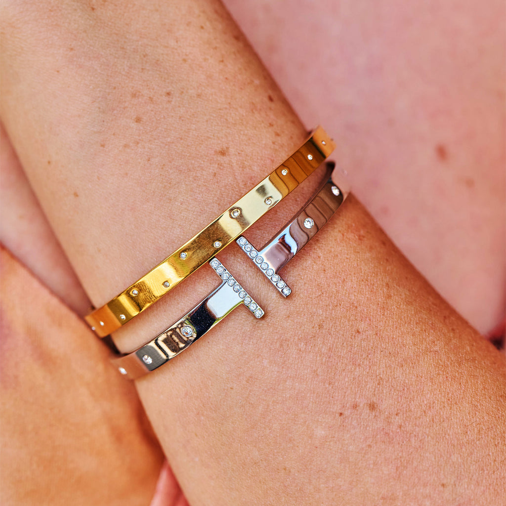 AVA & SKY T-Bar Waterproof Bangle