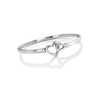 AVA & SKY Linked Heart Waterproof Bangle