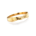 AVA & SKY Verve Gold Plated Waterproof Bangle