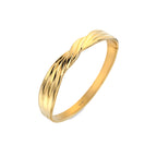 AVA & SKY Verve Gold Plated Waterproof Bangle
