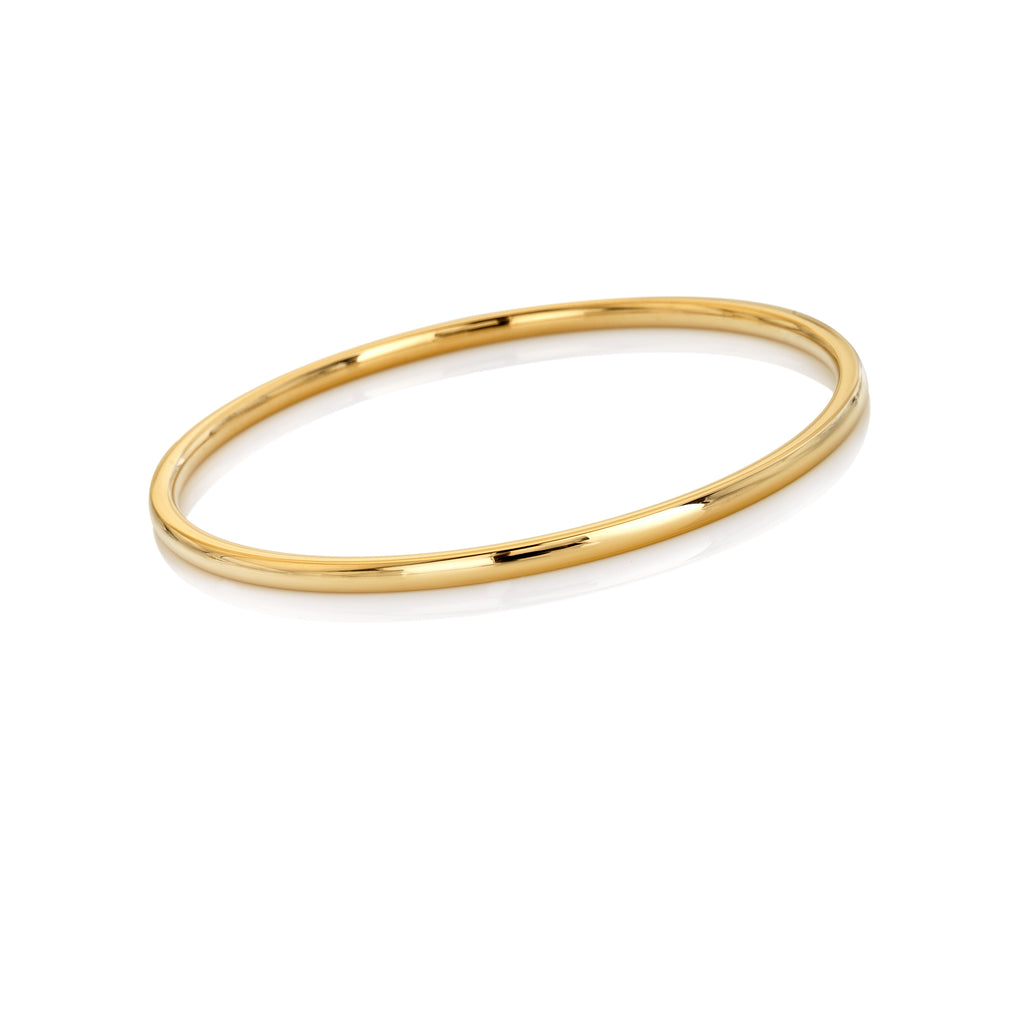 AVA & SKY Linea Gold Plated Waterproof Bangle