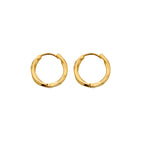 AVA & SKY Cove Gold Plated Small Waterproof Huggies