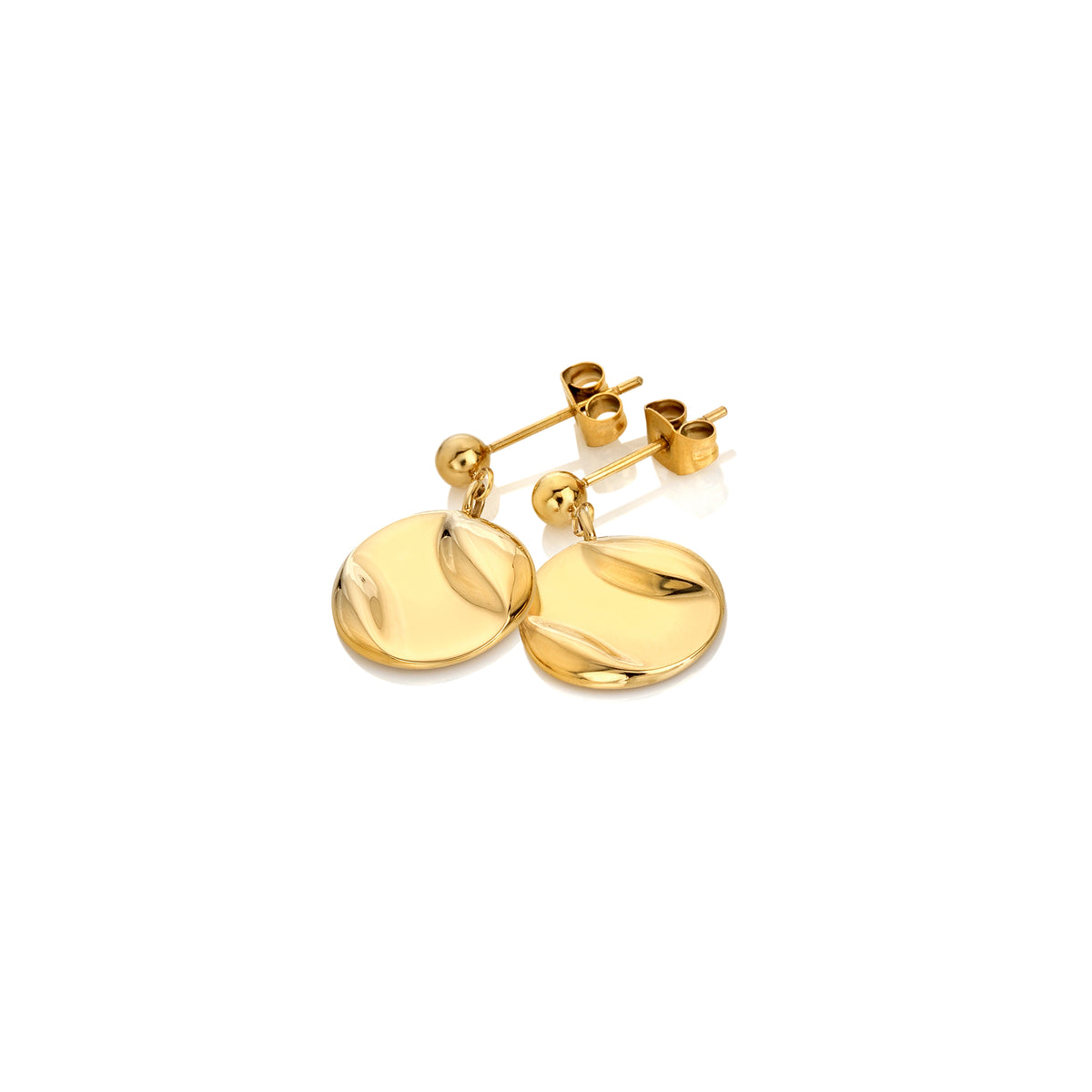 AVA & SKY Riviera Waterproof Disc Earrings