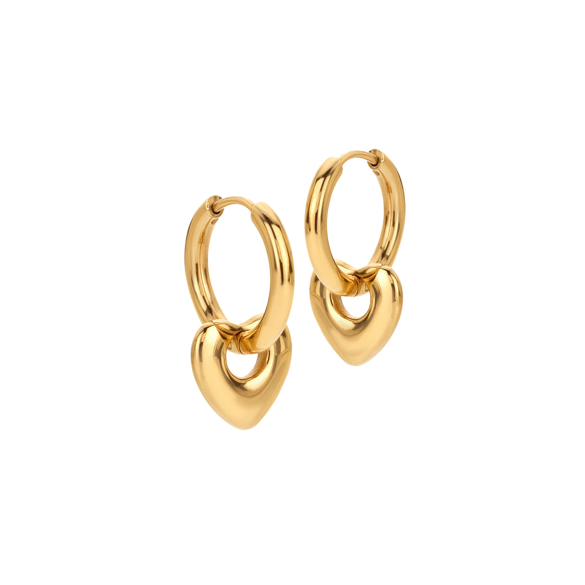 AVA & SKY Bubble Gold Plated Waterproof Earrings