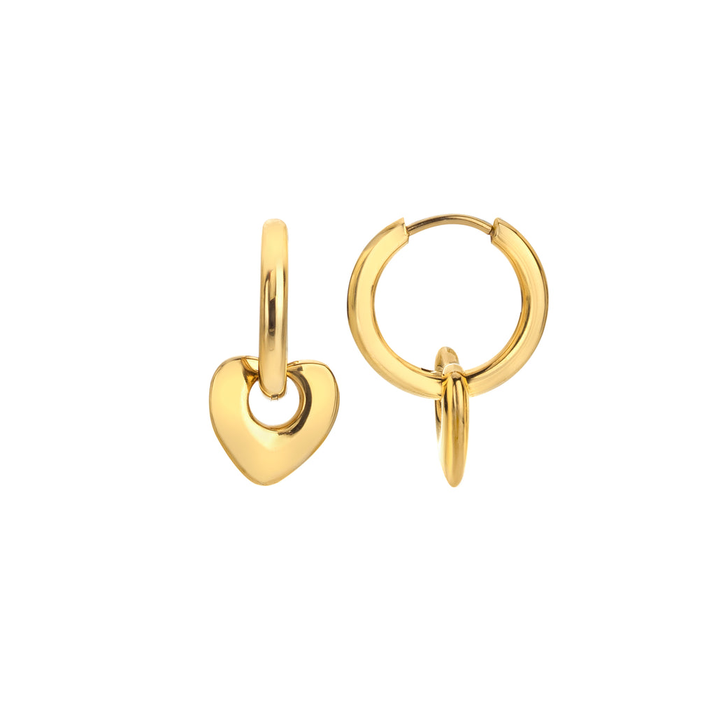 AVA & SKY Bubble Gold Plated Waterproof Earrings
