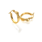 AVA & SKY Verve Gold PlatedWaterproof Earrings
