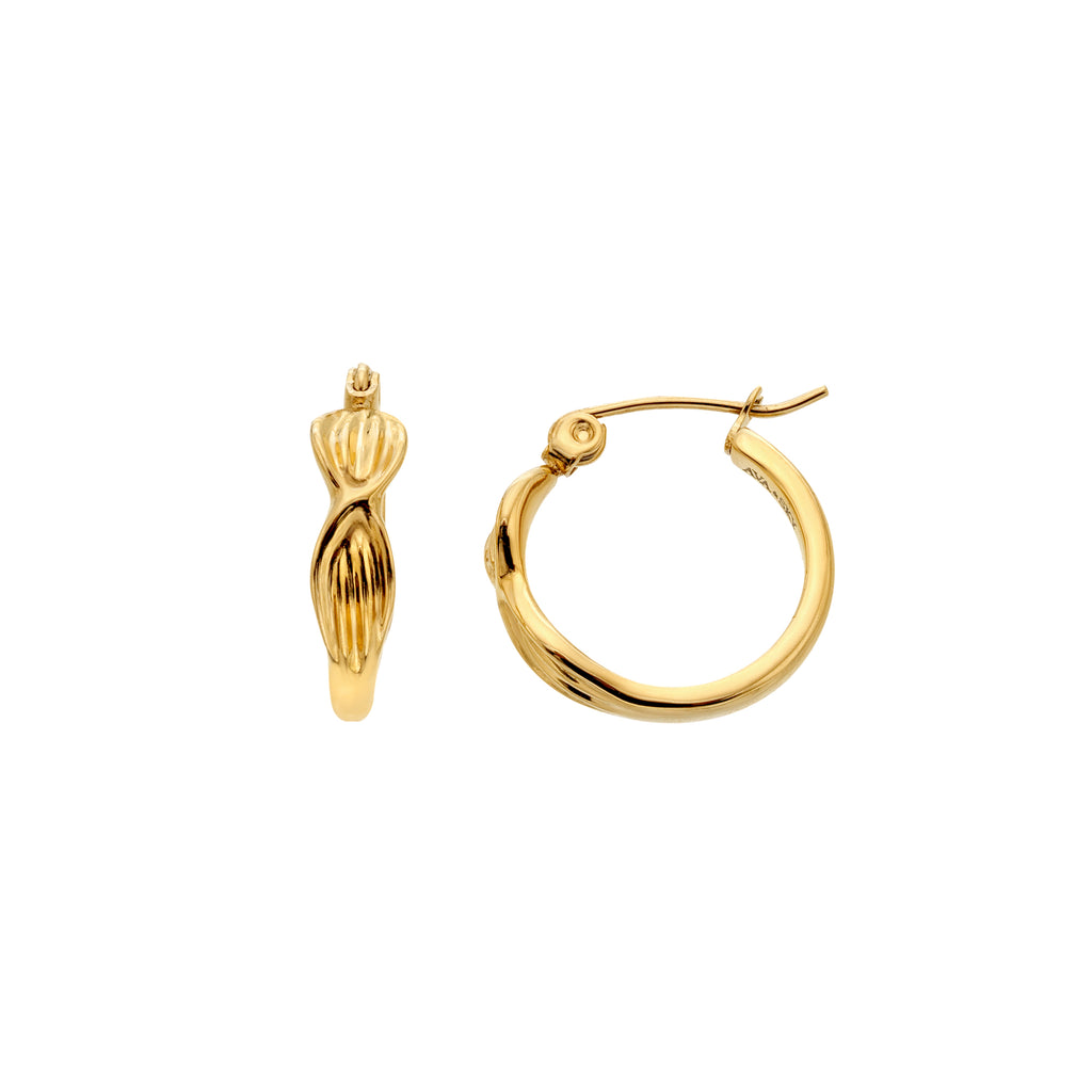 AVA & SKY Verve Gold PlatedWaterproof Earrings