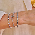 AVA & SKY Interlocking Circles Waterproof Bracelet