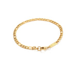 AVA & SKY Figaro Gold Plated Waterproof Bracelet